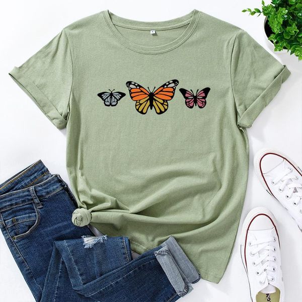 women's t-shirt fashion butterfly harajuku graphic women tee summer loose casual tshirt 100%cotton shirts female t-shirts, White
women's t-shirt fashion butterfly harajuku graphic women tee summer loose casual tshirt 100%cotton shirts female t-shirts, White