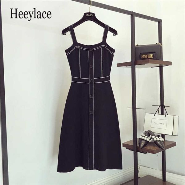 knit striped slash neck single breasted high waist spaghetti strap dress new arrive women fashion sweet office work knit dress y1006, Black;gray
knit striped slash neck single breasted high waist spaghetti strap dress new arrive women fashion sweet office work knit dress y1006, Black;gray