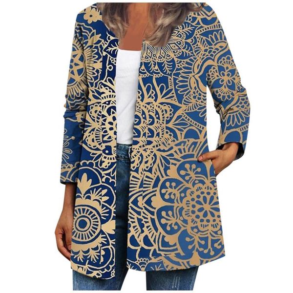 women's jackets vintage printing women high street fashion plus size elegant lady loose coat long sleeve cardigan pockets outerwear, Black;brown
women's jackets vintage printing women high street fashion plus size elegant lady loose coat long sleeve cardigan pockets outerwear, Black;brown