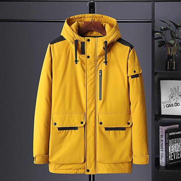 2021 winter parka men's solid new arrival thick warm long hooded jacket fur collar windproof padded coat fashion men un7o, Black
2021 winter parka men's solid new arrival thick warm long hooded jacket fur collar windproof padded coat fashion men un7o, Black