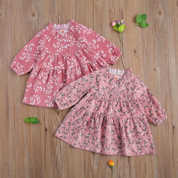girl's dresses born baby girls 0-3t long sleeve floral dress fashion for kids children spring autumn, Red;yellow
girl's dresses born baby girls 0-3t long sleeve floral dress fashion for kids children spring autumn, Red;yellow