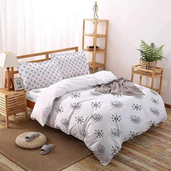bedding sets sun pattern white duvet cover pillow case bed sheet boy kid teen girl set king twin full home textile
bedding sets sun pattern white duvet cover pillow case bed sheet boy kid teen girl set king twin full home textile