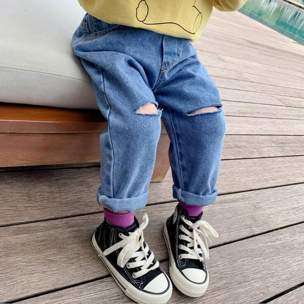jeans 2021 arrival girls boys holes long pants spring fashion kids jean 1-6 years yl426, Blue
jeans 2021 arrival girls boys holes long pants spring fashion kids jean 1-6 years yl426, Blue