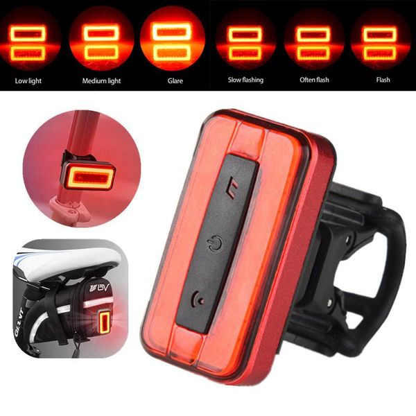 7 modes bicycle rear light usb charge waterproof bicycle taillight night safety lamp warning lantern mtb cycling accessories
7 modes bicycle rear light usb charge waterproof bicycle taillight night safety lamp warning lantern mtb cycling accessories