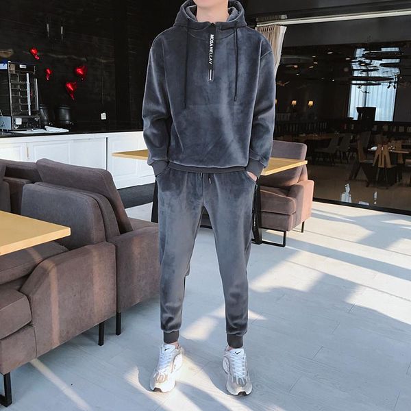 men's sets hoodie and pants sweatsuit male casual suit tracksuit men set 2021 brand sporting suit track sweat jackets, Gray
men's sets hoodie and pants sweatsuit male casual suit tracksuit men set 2021 brand sporting suit track sweat jackets, Gray