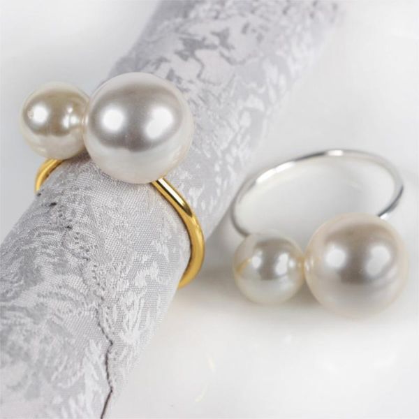 napkin rings 12/pcs el set table wire towel buckle pearl ring
napkin rings 12/pcs el set table wire towel buckle pearl ring