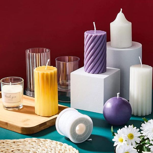 craft tools diy candle making silicone mold spiral cylinder acrylic soy wax essential oil handmade material
craft tools diy candle making silicone mold spiral cylinder acrylic soy wax essential oil handmade material