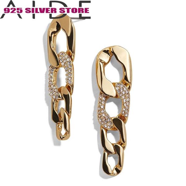 hoop & huggie 2021 design vintage chain earrings for women big gold round earring brincos jewelry female fashion statement gifts, Golden;silver
hoop & huggie 2021 design vintage chain earrings for women big gold round earring brincos jewelry female fashion statement gifts, Golden;silver