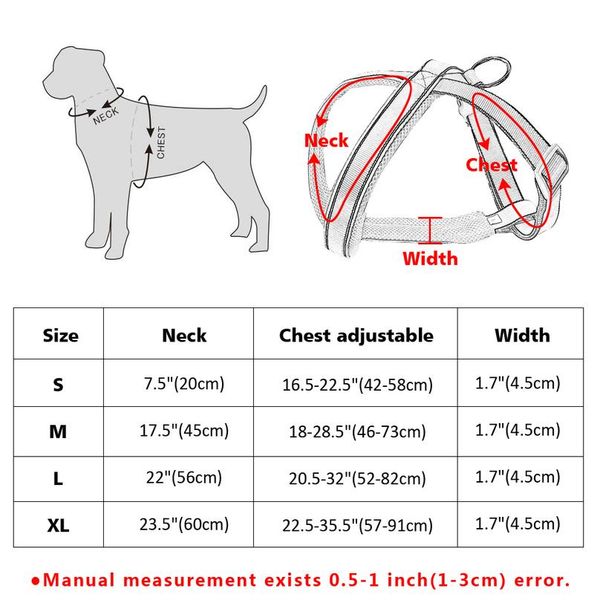 nylon reflective soft mesh padded dog harness vest for medium large dog pitbull adjustable s m l xl 3 colors pi qylhzy
nylon reflective soft mesh padded dog harness vest for medium large dog pitbull adjustable s m l xl 3 colors pi qylhzy