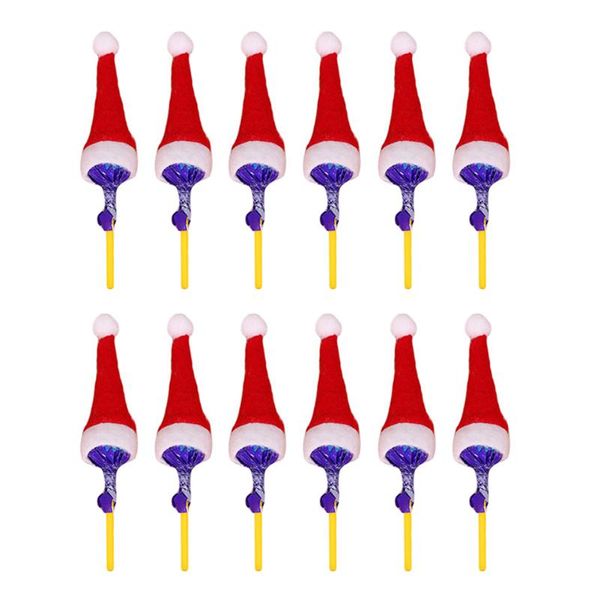 christmas decorations 12pcs/set lollipop cover bag mini hat santa claus er xmas festival party decoration
christmas decorations 12pcs/set lollipop cover bag mini hat santa claus er xmas festival party decoration
