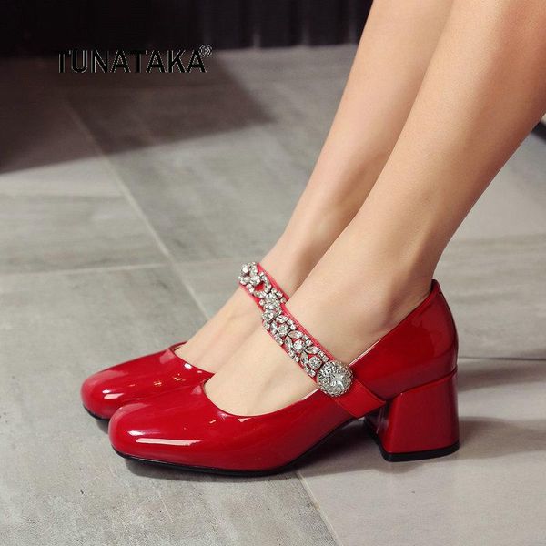 dress shoes patent leather comfort square heel loop woman pumps fashion crystal high ladies black red white
dress shoes patent leather comfort square heel loop woman pumps fashion crystal high ladies black red white