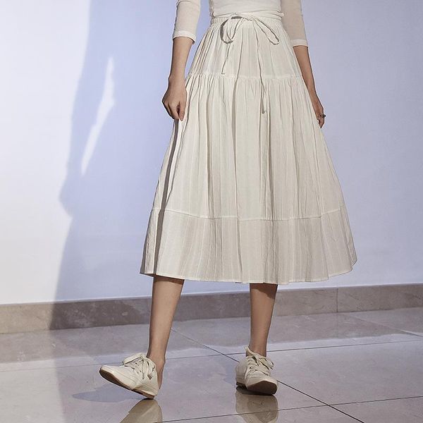 skirts 2021 autumn arrivals high waist slim sweet temperament simple solid color casual women a-line long skirt tide, Black
skirts 2021 autumn arrivals high waist slim sweet temperament simple solid color casual women a-line long skirt tide, Black