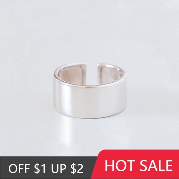 cluster rings popacc 925 sterling silver temperament high polish width surface opening ring jewelry for men women gifts, Golden;silver
cluster rings popacc 925 sterling silver temperament high polish width surface opening ring jewelry for men women gifts, Golden;silver