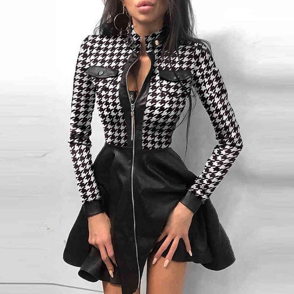 casual dresses zip long sleeves stand mini autumn winter fashion pocket pu leather lace stitching elegant slim hsfw, Black;gray
casual dresses zip long sleeves stand mini autumn winter fashion pocket pu leather lace stitching elegant slim hsfw, Black;gray