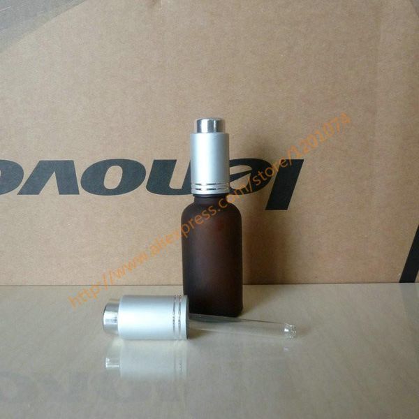 30ml brown/clear/blue.green frosted glass essential oil bottle with aluminum matte silver press dropper cap.oil vial
30ml brown/clear/blue.green frosted glass essential oil bottle with aluminum matte silver press dropper cap.oil vial