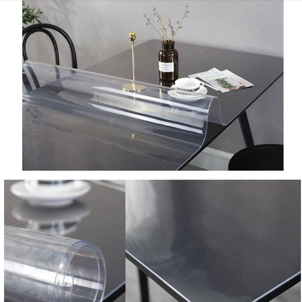 table cloth 2.0mm transparent soft thick tablecloth waterproof and heat-resistant pvc dining coffee round
table cloth 2.0mm transparent soft thick tablecloth waterproof and heat-resistant pvc dining coffee round