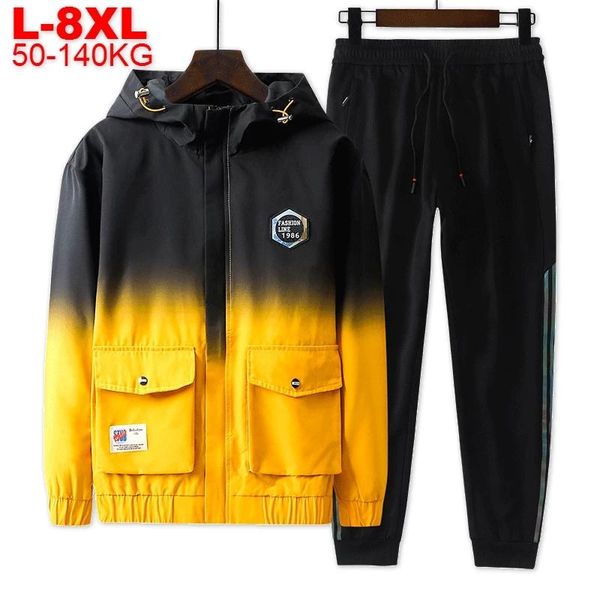 men's tracksuits jacket pants sports set casual sportwear outfit track suit male large size tracksuit gradient jackets two pieces men s, Gray
men's tracksuits jacket pants sports set casual sportwear outfit track suit male large size tracksuit gradient jackets two pieces men s, Gray