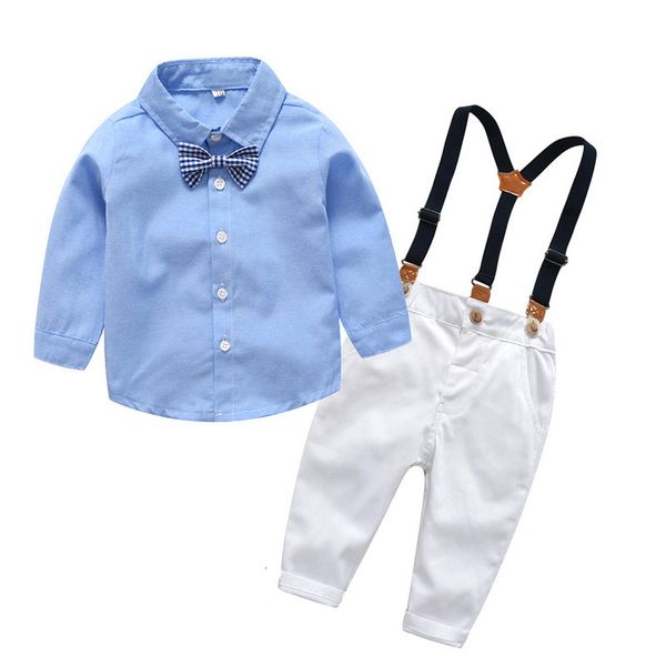 autumn children's suit fashion boy's shirt gentleman's trousers suit baby suit, Blue
autumn children's suit fashion boy's shirt gentleman's trousers suit baby suit, Blue