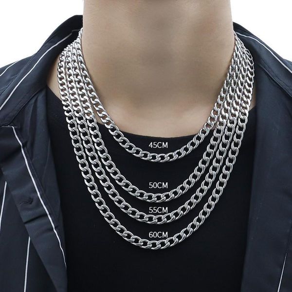 chains necklace titanium for men and women metal stainless steel cuban link chain trendy gold silver color jewelry fashion cn(origin)
chains necklace titanium for men and women metal stainless steel cuban link chain trendy gold silver color jewelry fashion cn(origin)