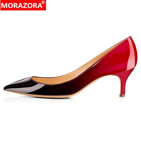 dress shoes morazora 2021 women pumps spring summer stiletto heels fashion mixed colors party wedding prom woman, Black
dress shoes morazora 2021 women pumps spring summer stiletto heels fashion mixed colors party wedding prom woman, Black
