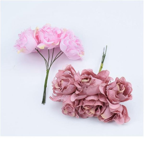 6pcs decorative flowers wreaths home decoration accessories silk roses vases for household products diy gifts artificial jllhko
6pcs decorative flowers wreaths home decoration accessories silk roses vases for household products diy gifts artificial jllhko