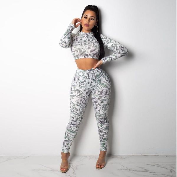 women's jumpsuits & rompers women jumpsuit dollars printing long bodysuits skinny nightclub party stage wear performance two pieces, Black;white
women's jumpsuits & rompers women jumpsuit dollars printing long bodysuits skinny nightclub party stage wear performance two pieces, Black;white