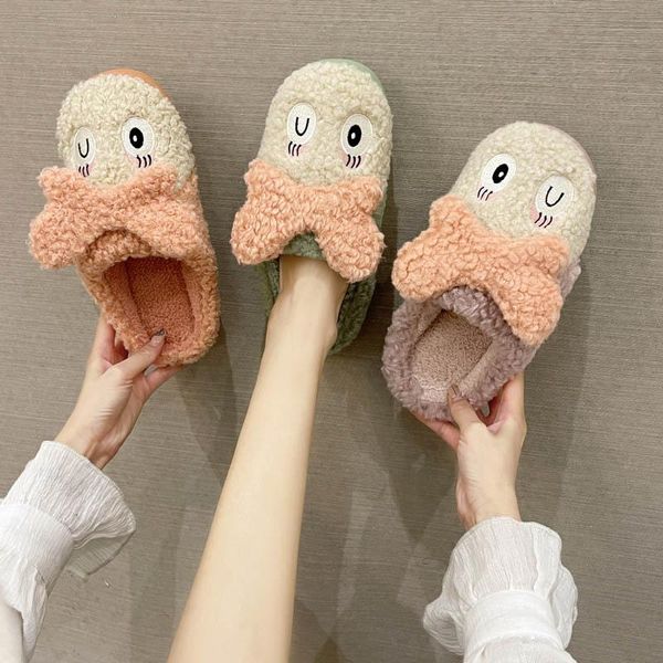 slippers cute girls butterfly-knot home plush shoes female indoor comfortable large size cotton, Black
slippers cute girls butterfly-knot home plush shoes female indoor comfortable large size cotton, Black