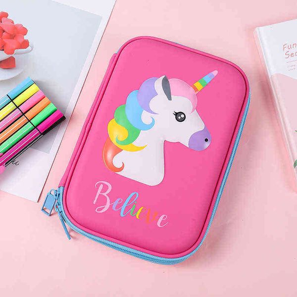 pencil cases eva unicorn pen bag large capacity waterproof multi-layer portable pencil box special stationery
pencil cases eva unicorn pen bag large capacity waterproof multi-layer portable pencil box special stationery