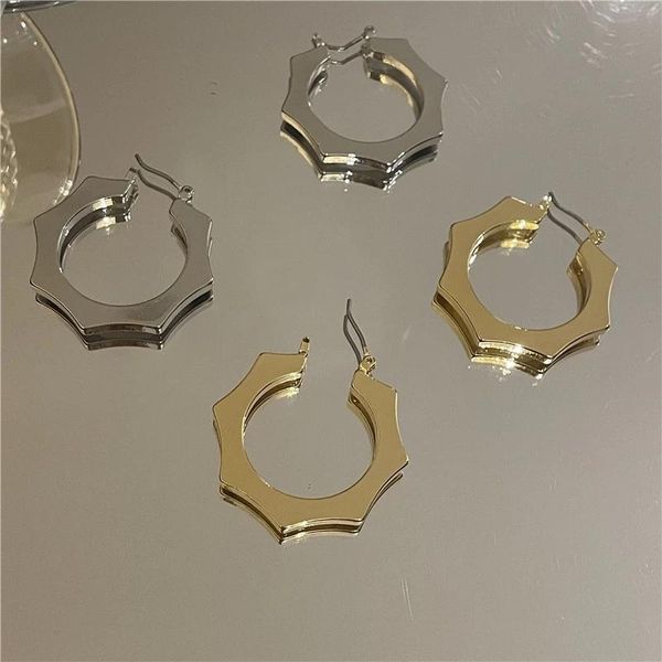 dangle & chandelier geometric polygon hoop earrings gold silver color metal texture ear buckle women fashion trends jewelry 2021
dangle & chandelier geometric polygon hoop earrings gold silver color metal texture ear buckle women fashion trends jewelry 2021
