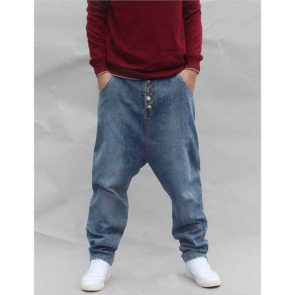 2021 new trendy loose hip hop leaves harem brim from men's casual bass frontal button running pants blue clothes 306u
2021 new trendy loose hip hop leaves harem brim from men's casual bass frontal button running pants blue clothes 306u