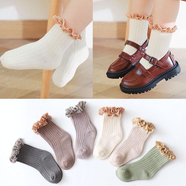 lace ruffle baby socks spring autumn knitted princess girls middle tube solid color toddler kids sokken, Pink;yellow
lace ruffle baby socks spring autumn knitted princess girls middle tube solid color toddler kids sokken, Pink;yellow