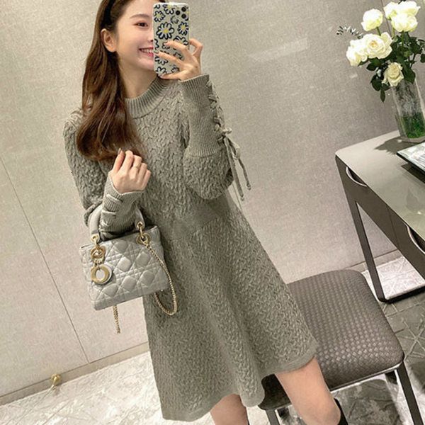 mini woman's dress-up candy office sweater dress 2021 spring crochet a piece dressed up korean casual long stylish sleeve tfto, Black;gray
mini woman's dress-up candy office sweater dress 2021 spring crochet a piece dressed up korean casual long stylish sleeve tfto, Black;gray