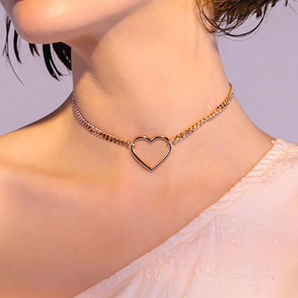 chains trendy vintage gold color heart choker necklace for women party sweet cool girl fashion metal chain necklaces jewelry gifts 2021, Silver
chains trendy vintage gold color heart choker necklace for women party sweet cool girl fashion metal chain necklaces jewelry gifts 2021, Silver