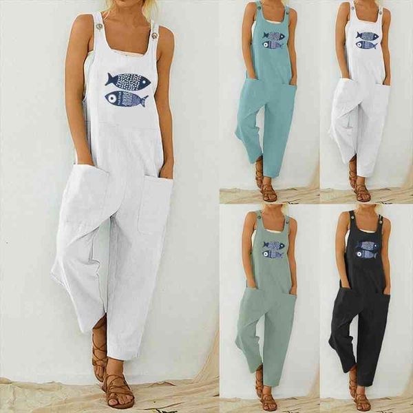 30h women jump suit casual boho fish print oversized bodysuit pocket romper long playsuit strap button jumpsuit dropshipping, Black;white
30h women jump suit casual boho fish print oversized bodysuit pocket romper long playsuit strap button jumpsuit dropshipping, Black;white