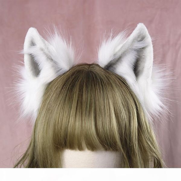 lolita girl hair accessories animal white wolf ears hairband for women scrunchie headwear hand work
lolita girl hair accessories animal white wolf ears hairband for women scrunchie headwear hand work