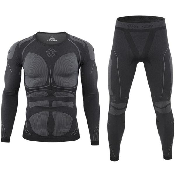 men's thermal underwear tactical sets winter function breathable training cycling thermo fitness muscle seamless long johns, Black;white
men's thermal underwear tactical sets winter function breathable training cycling thermo fitness muscle seamless long johns, Black;white