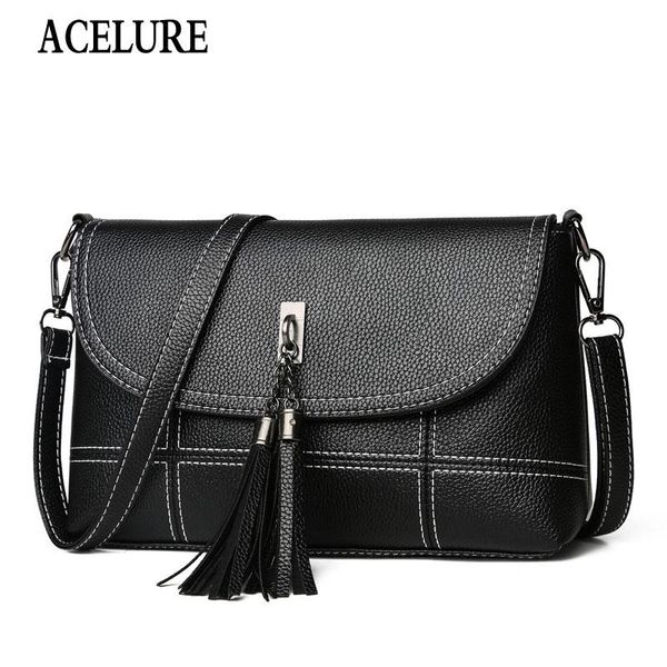 acelure solid color female fashion shopping purse bag small shoulder crossbody bags for women tassel black zipper messenger bags
acelure solid color female fashion shopping purse bag small shoulder crossbody bags for women tassel black zipper messenger bags