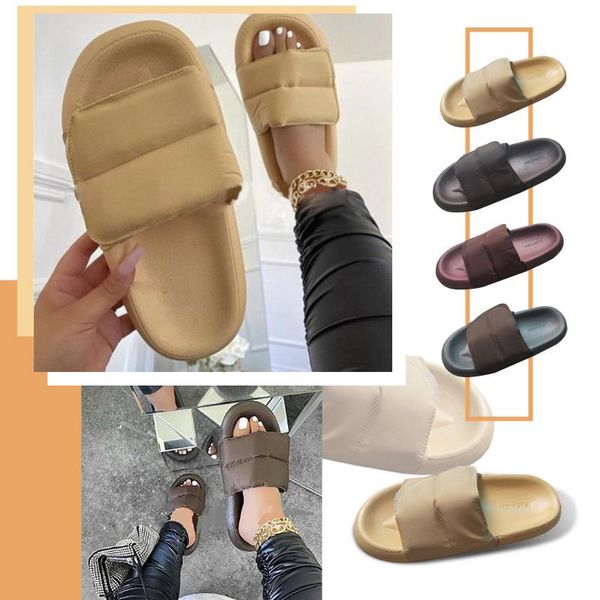 slippers women shoe fashion pure color casual one-line bread indoor outdoor flip-flops beach shoes female, Black
slippers women shoe fashion pure color casual one-line bread indoor outdoor flip-flops beach shoes female, Black