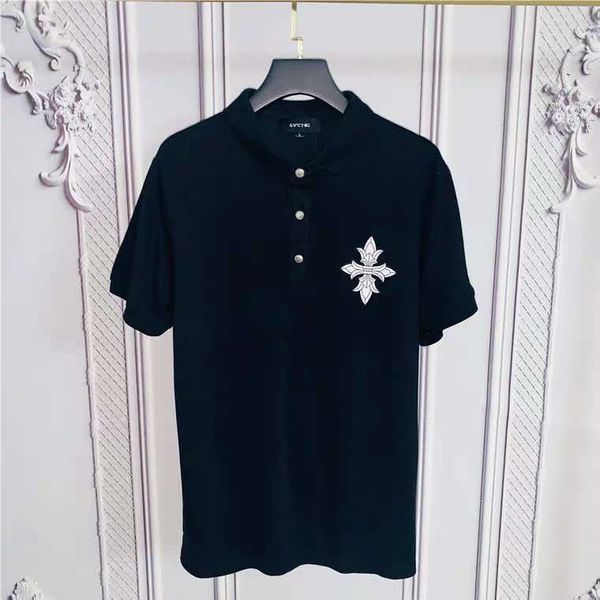 croosin 2020ed full embroidered zhangzi sanskrit cross polo shirt men's and women's large diamond lapel short slee, White;black
croosin 2020ed full embroidered zhangzi sanskrit cross polo shirt men's and women's large diamond lapel short slee, White;black
