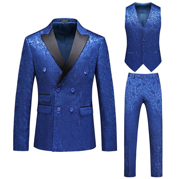 men's suits & blazers royal blue double-breasted 3 pieces blazer pant vest peaked lapel wedding men suit double-vent large big size gro, White;black
men's suits & blazers royal blue double-breasted 3 pieces blazer pant vest peaked lapel wedding men suit double-vent large big size gro, White;black