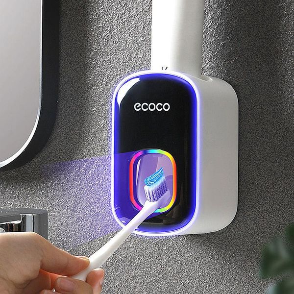 bathroom automatic toothpaste dispenser accessories set wall-mount tube squeezer supplies toothbrush holder holders
bathroom automatic toothpaste dispenser accessories set wall-mount tube squeezer supplies toothbrush holder holders