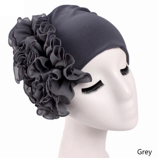 women's hats spring summer floral chiffon turban hat cap hairnet muslims chemo cap flower bonnet beanie, Blue;gray
women's hats spring summer floral chiffon turban hat cap hairnet muslims chemo cap flower bonnet beanie, Blue;gray