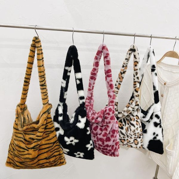 evening bags exquisite fashion animal pattern print shoulder shopper bag women autumn winter casual plush shopping large capacity handbag
evening bags exquisite fashion animal pattern print shoulder shopper bag women autumn winter casual plush shopping large capacity handbag