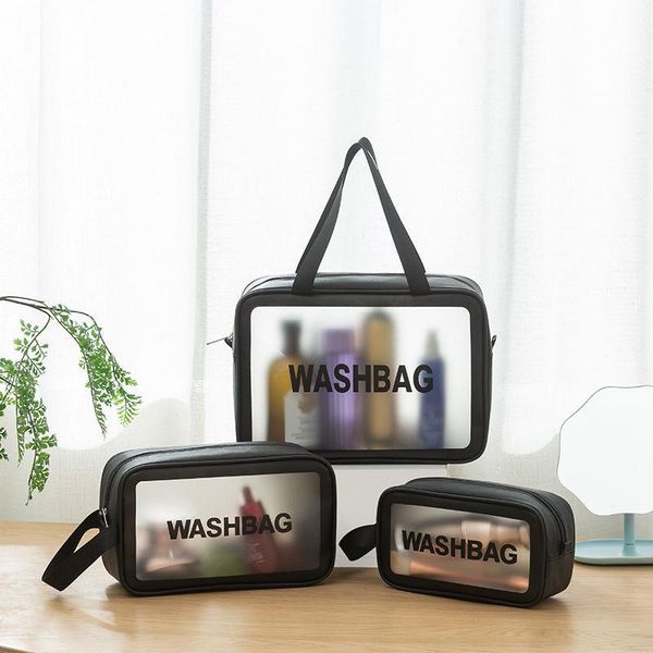 pu transparent cosmetic wash bag large capacity pvc bath bag frosted waterproof storage
pu transparent cosmetic wash bag large capacity pvc bath bag frosted waterproof storage