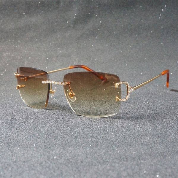 70% off luxury rhinestone wire rimless oval sunglasses men stone metal frame square shades for women summer club oculos eyewear, White;black
70% off luxury rhinestone wire rimless oval sunglasses men stone metal frame square shades for women summer club oculos eyewear, White;black