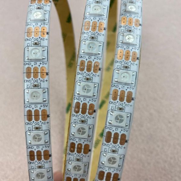 strips 4m 60leds/m dc5v addressable ws2812b led pixel strip,waterproof by silicon coating,60pcs ws2812b/m with 60pixels;white pcb
strips 4m 60leds/m dc5v addressable ws2812b led pixel strip,waterproof by silicon coating,60pcs ws2812b/m with 60pixels;white pcb
