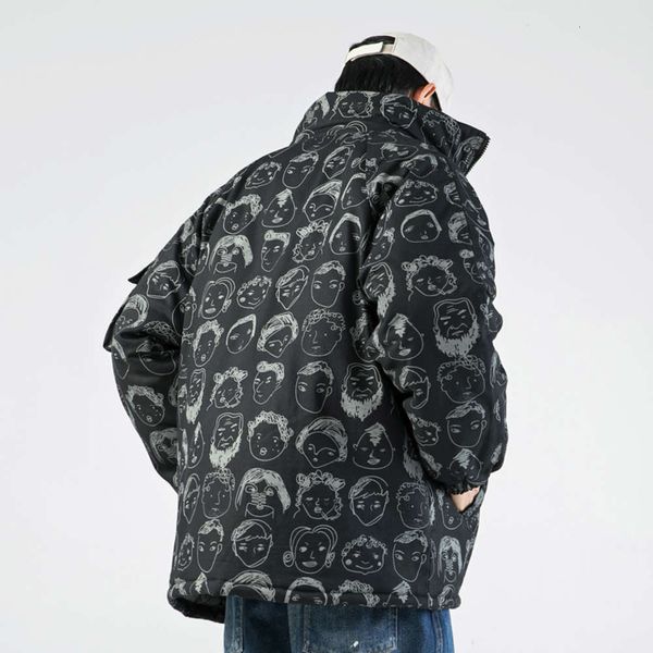winter jacket hiphop in 2021 coat parka down mens cotton padded men's fashion clothes, Black
winter jacket hiphop in 2021 coat parka down mens cotton padded men's fashion clothes, Black