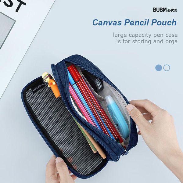 pencil bags bubm super case transparent mesh school for boys&girls stationery supplies office
pencil bags bubm super case transparent mesh school for boys&girls stationery supplies office