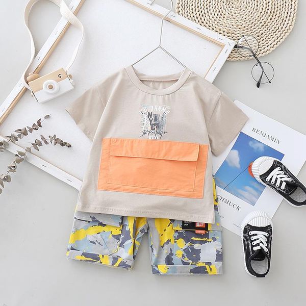 clothing sets fashion baby boys clothes summer toddler girls large pocket patchwork t-shirts+camouflage pants kids cool outfits, White
clothing sets fashion baby boys clothes summer toddler girls large pocket patchwork t-shirts+camouflage pants kids cool outfits, White