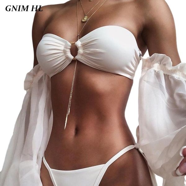 long sleeve swimsuit woman 2021 bandeau bikini swimwear push up white swimming suit for women two pieces brazilian biquini
long sleeve swimsuit woman 2021 bandeau bikini swimwear push up white swimming suit for women two pieces brazilian biquini